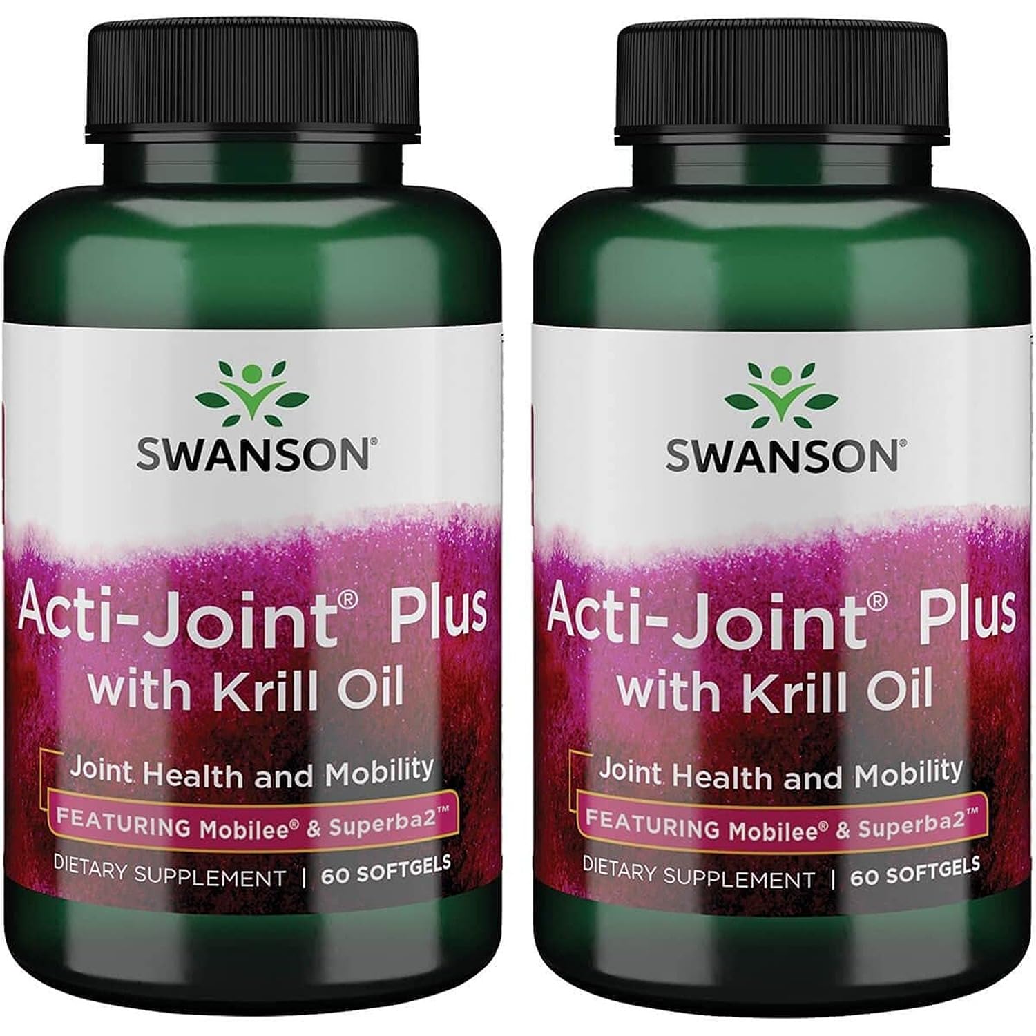 Swanson Acti-Joint Plus with Krill Oil 60 Sgels (2 Pack) - TrustMedUSA
