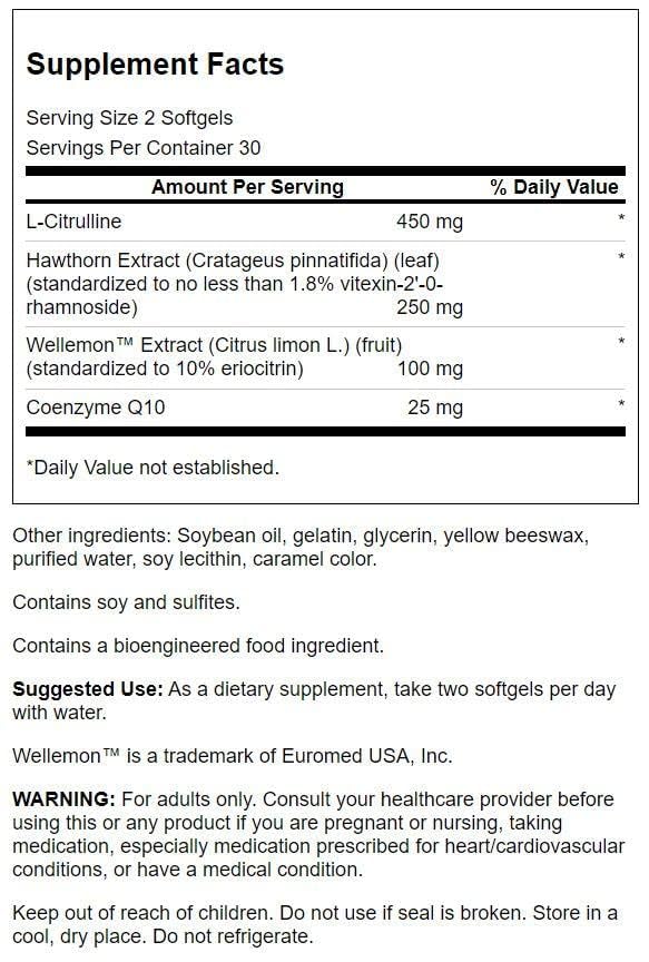 Swanson Healthy Blood Flow 60 SGELS - TrustMedUSA