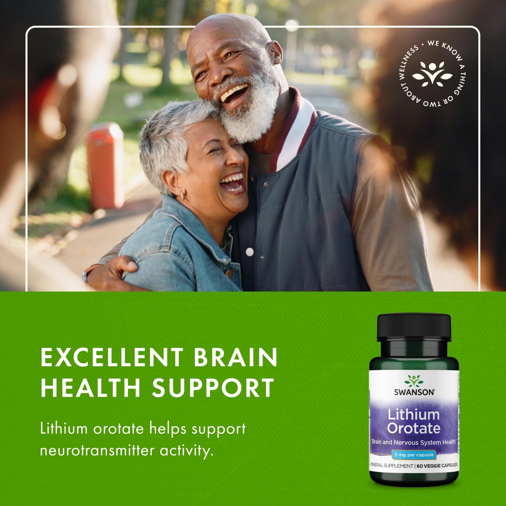 Swanson Lithium Orotate Mood and Memory Support Supplement for Stress-Prone Adults Seeking Emotional Wellness - TrustMedUSA