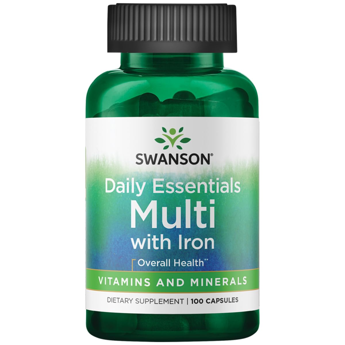 Swanson Multi and Mineral Daily Men's Women's Multivitamin Multimineral Health Supplement 100 Capsules (Caps) - TrustMedUSA