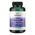 Swanson Triple Magnesium Complex - 100 Capsules, 400mg Each - TrustMedUSA