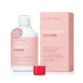 Swedish Collagen Repair | 10,000 mg Hydrolyzed Marine Collagen Liquid Supplement - 500 ml, 20 Day Supply I Hyaluronic Acid, Biotin & Vitamin C for Healthy Hair, Skin, Nails & Joints | Sugar-Free - Maple Wellness Supplements