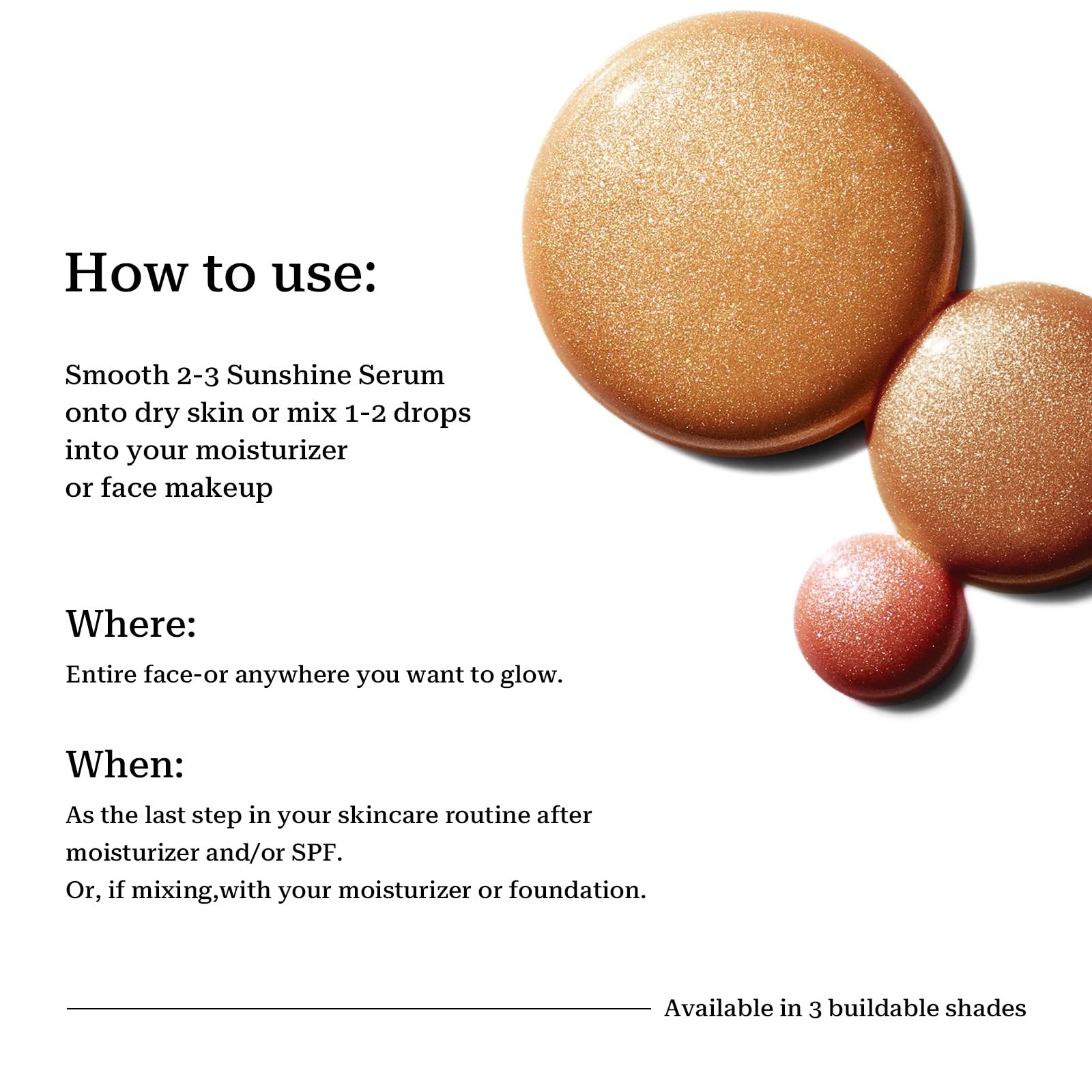 SWETIYOU Bronzing Drops, Lightweight and Non-greasy Liquid Bronzer for Face & Body, Instant Sunshine Glow Serum for Flawless Skin & Radiant Finish (RUST RED) - TrustMedUSA