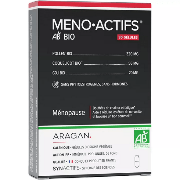Synactifs MenoActifs Bio Menopause 30 capsules - TrustMedUSA