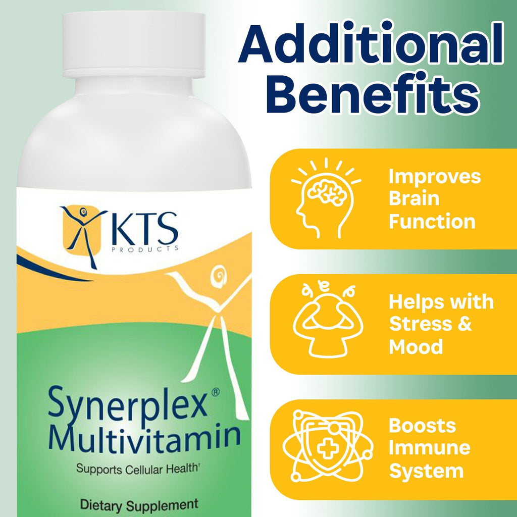 Synerplex Multivitamin - Complete Nutrition Every Day - Energy Support and Immunity Booster - 60 Capsules - TrustMedUSA