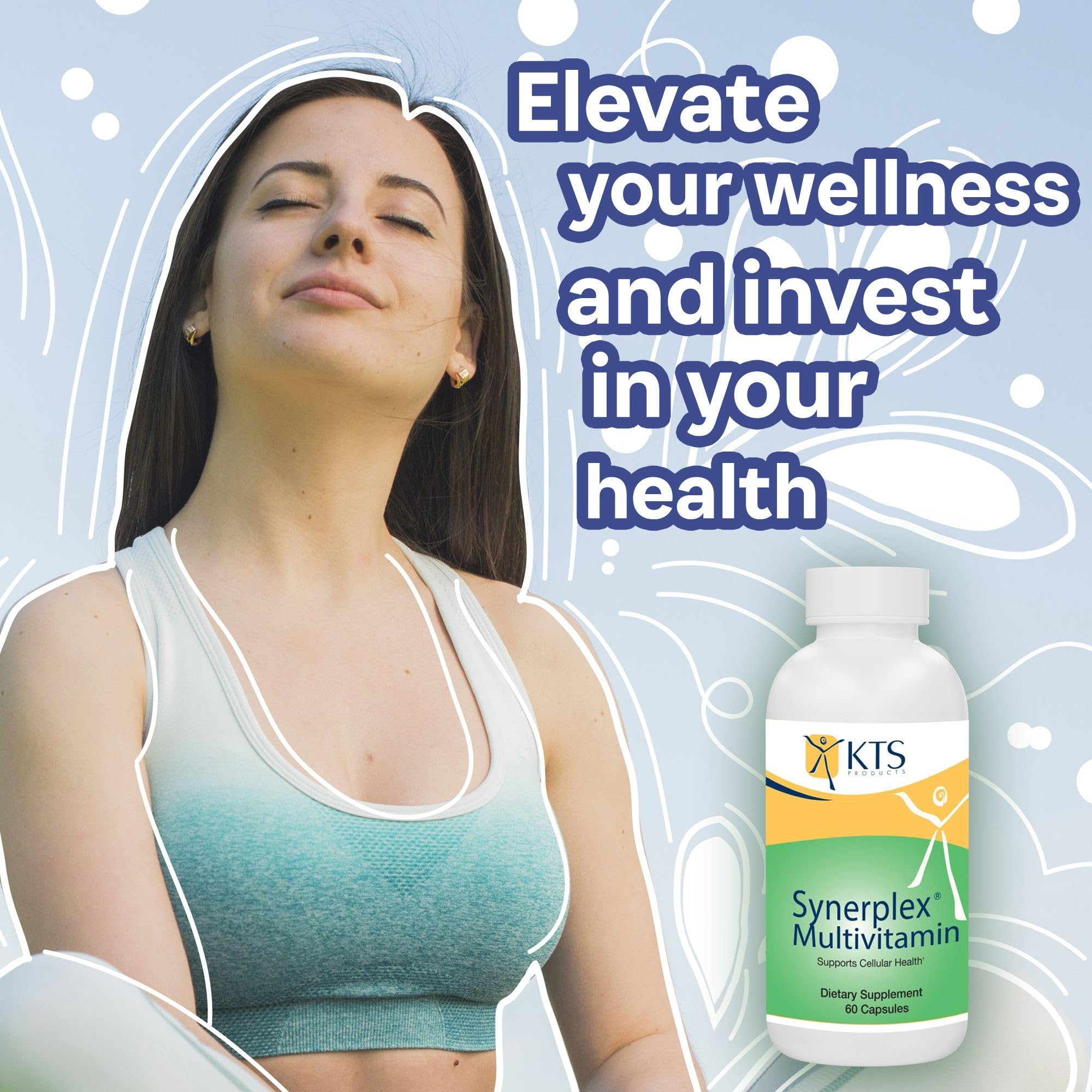 Synerplex Multivitamin - Complete Nutrition Every Day - Energy Support and Immunity Booster - 60 Capsules - TrustMedUSA
