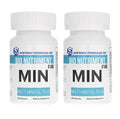 Systemic Formulas MIN Multi Mineral Plus - 60 Capsules (Pack of 2) Comprehensive Mineral Support for Wellness - Balanced Blend, Essential Nutrients - TrustMedUSA