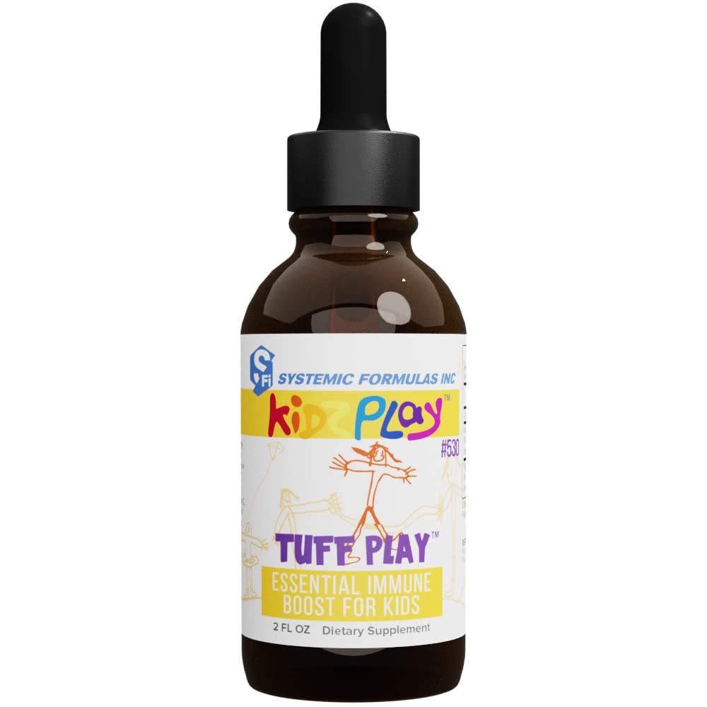 Systemic Formulas Tuff Play Kids Immune Support Supplement, 2 Fl Oz, with Vitamins C, D3 and Zinc 530 - TrustMedUSA