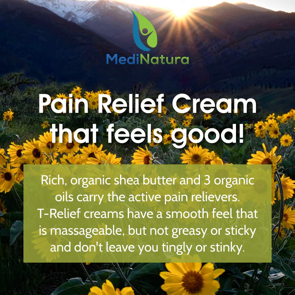 T-Relief Pain Relief cream,[114g] 4 oz - TrustMedUSA