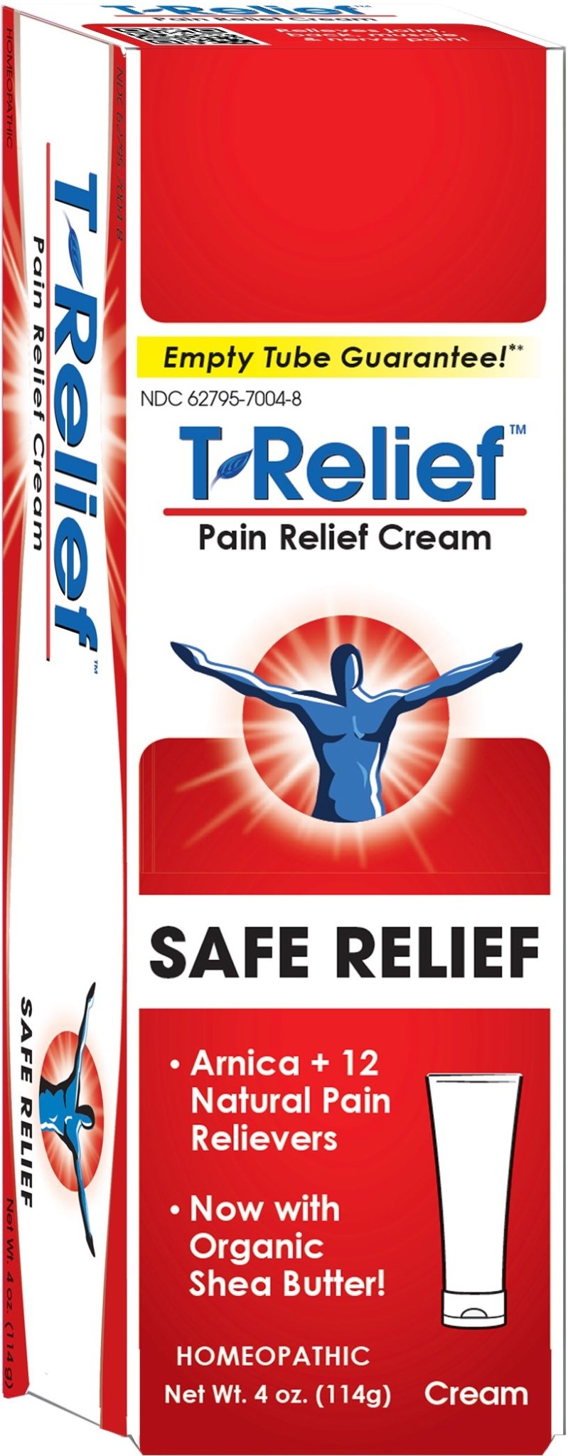 T-Relief Pain Relief cream,[114g] 4 oz - TrustMedUSA