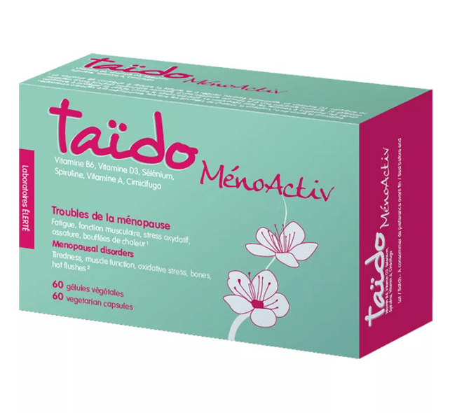 Taïdo MénoActiv Tonus & Menopause 60 capsules - TrustMedUSA
