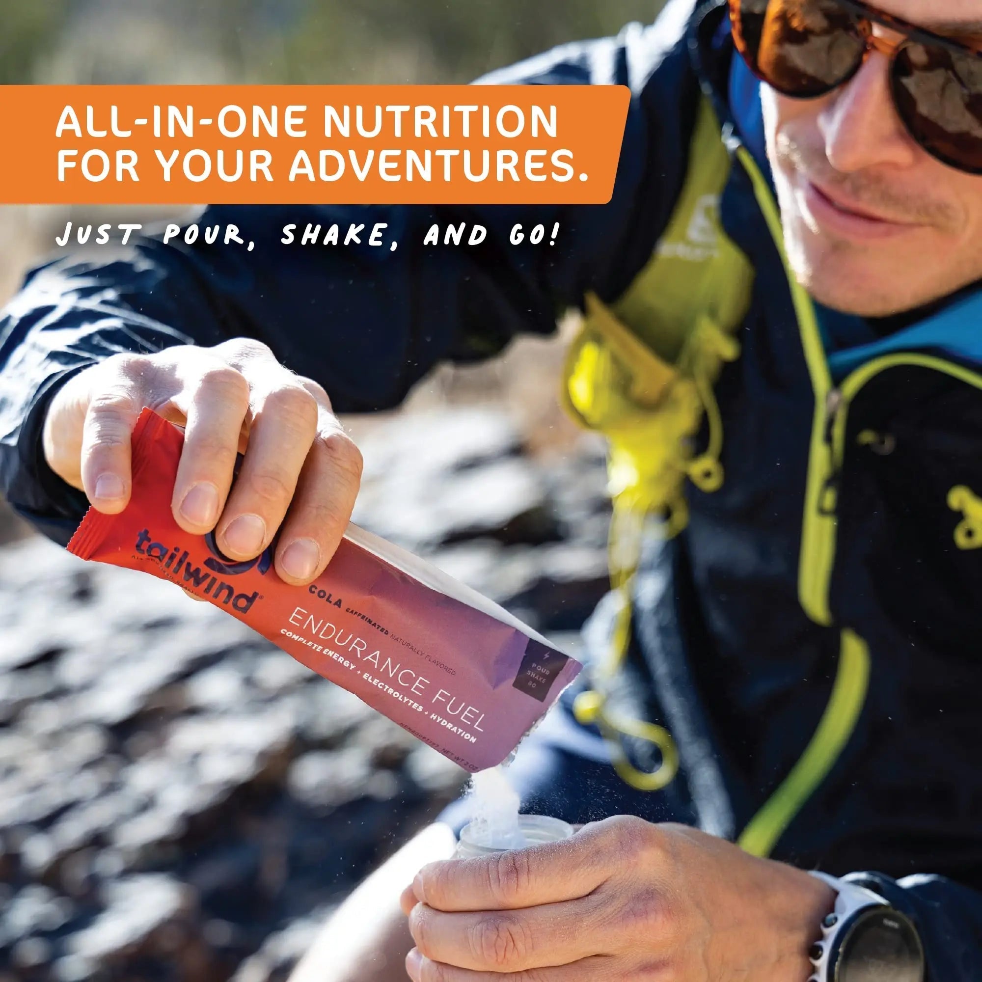 Tailwind Grab-and-Go Endurance Fuel Single Serve Assorted Flavors - TrustMedUSA