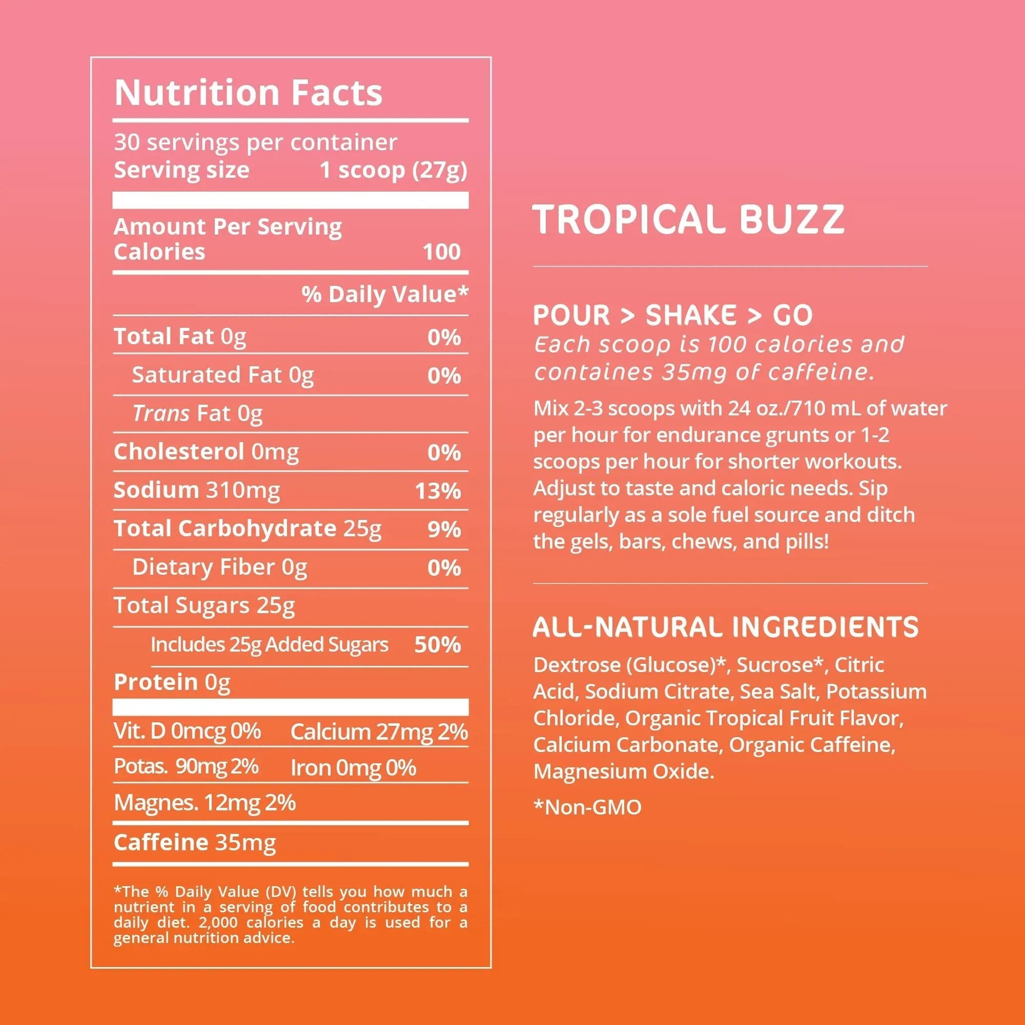 Tailwind Nutrition Endurance Fuel, Caffeine Drink Mix with Electrolytes - TrustMedUSA