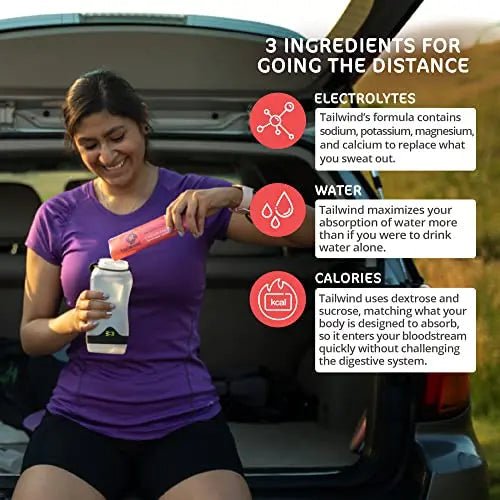 Tailwind Nutrition Endurance Fuel, Caffeine Drink Mix with Electrolytes - TrustMedUSA