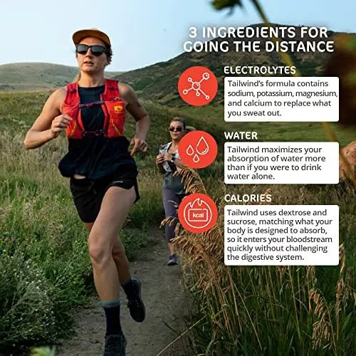 Tailwind Nutrition Endurance Fuel, Caffeine Drink Mix with Electrolytes - TrustMedUSA