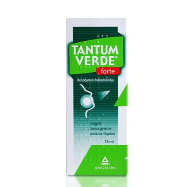 Tantum Verde forte 3 mg/ml spray, 15 ml - oral cavity diseases - Maple Wellness Supplements