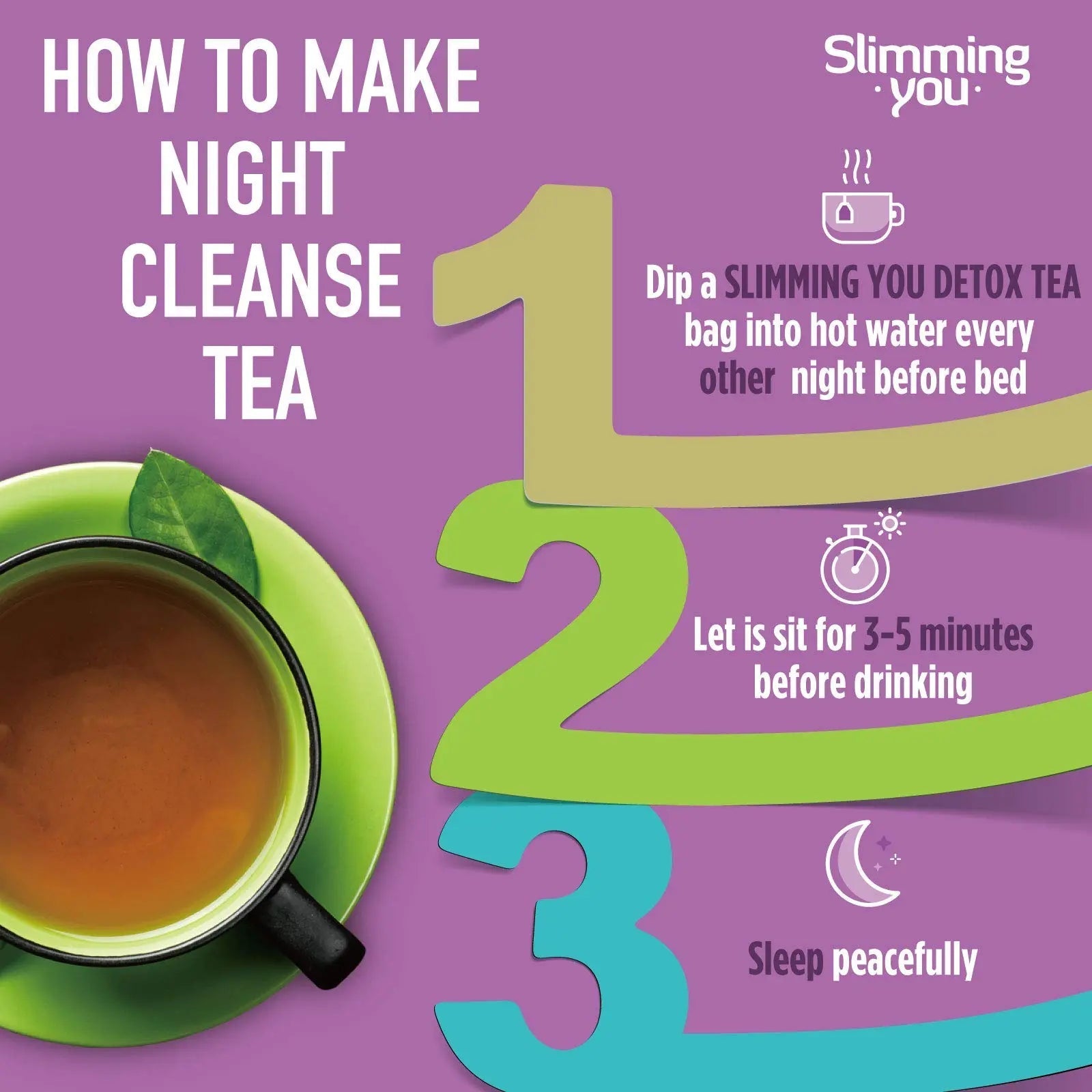 TAOISTEA 14 Day Detox Tea for Weight Loss, Body Cleanse, Metabolism Boost - Morning - TrustMedUSA