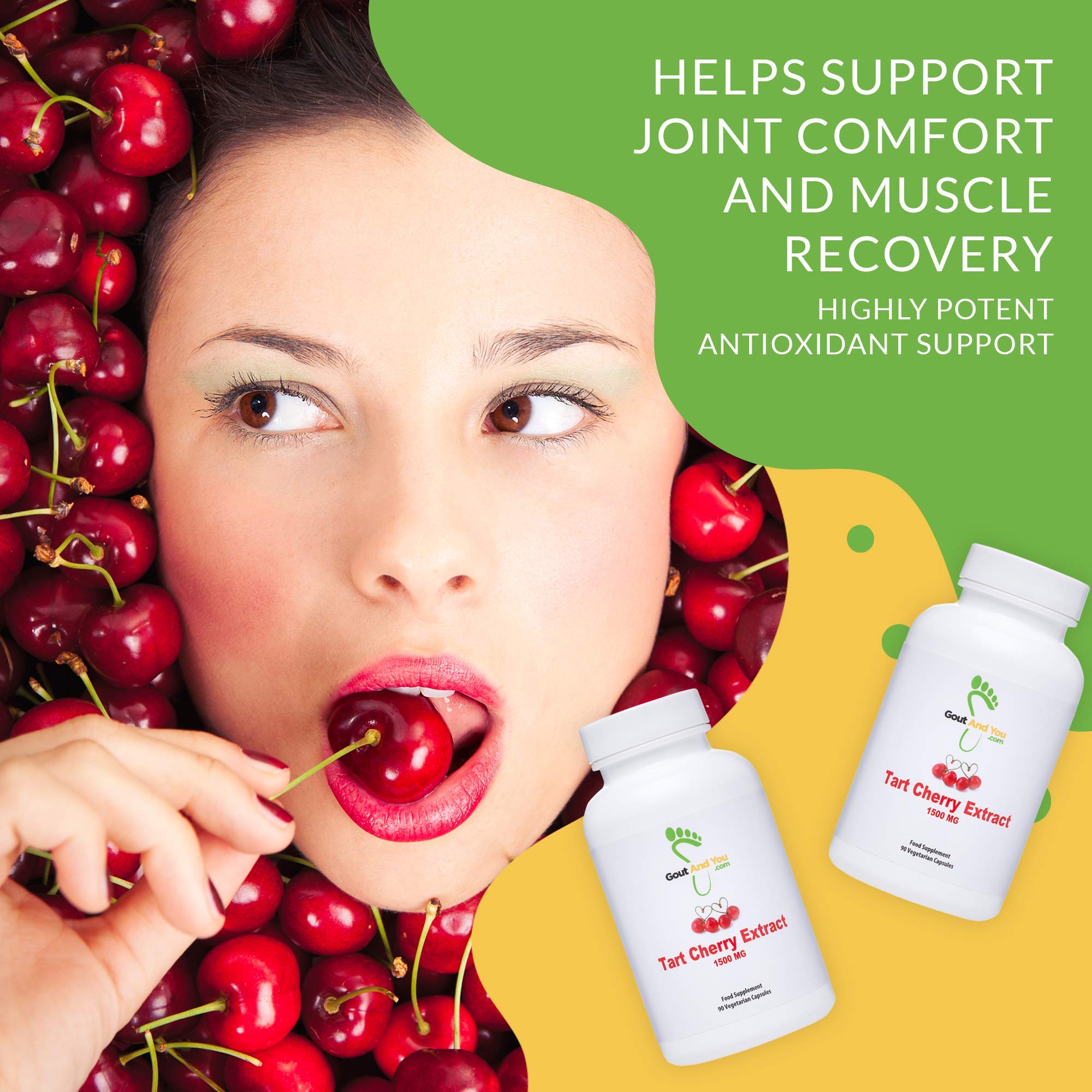 Tart Cherry Extract and Joint & Muscle Relief Cream Bundle - TrustMedUSA