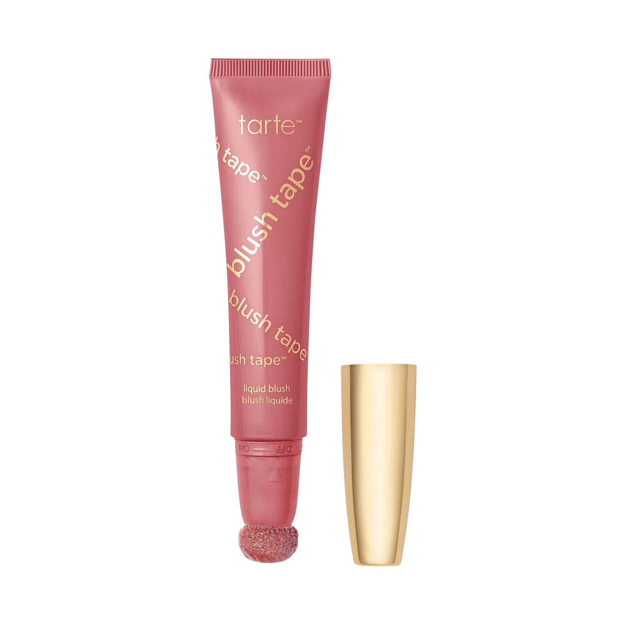 tarte blush tape liquid blush – Buildable Cream Cheek Makeup, Lightweight Formula, Blurs appearance for Radiant Glow, Vegan & Cruelty-Free, full size, rose - TrustMedUSA