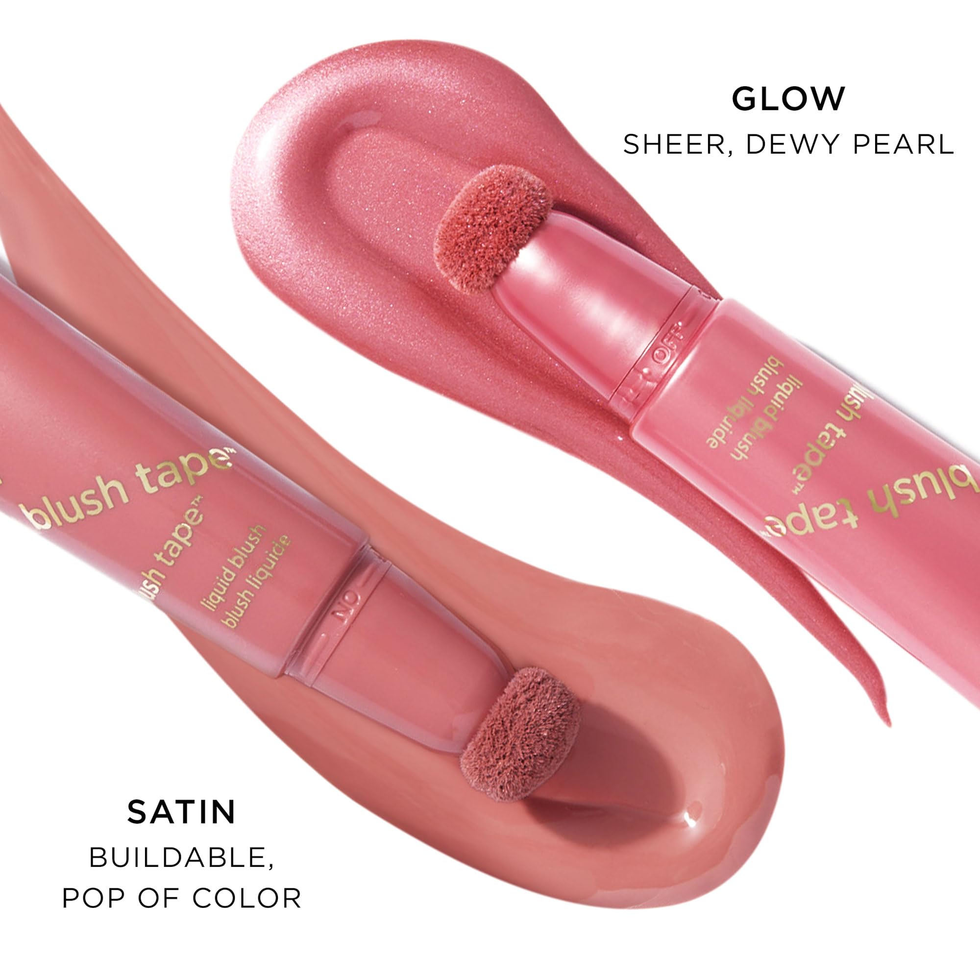 tarte blush tape liquid blush – Buildable Cream Cheek Makeup, Lightweight Formula, Blurs appearance for Radiant Glow, Vegan & Cruelty-Free, full size, rose - TrustMedUSA