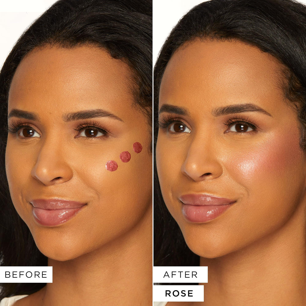 tarte blush tape liquid blush – Buildable Cream Cheek Makeup, Lightweight Formula, Blurs appearance for Radiant Glow, Vegan & Cruelty-Free, full size, rose - TrustMedUSA
