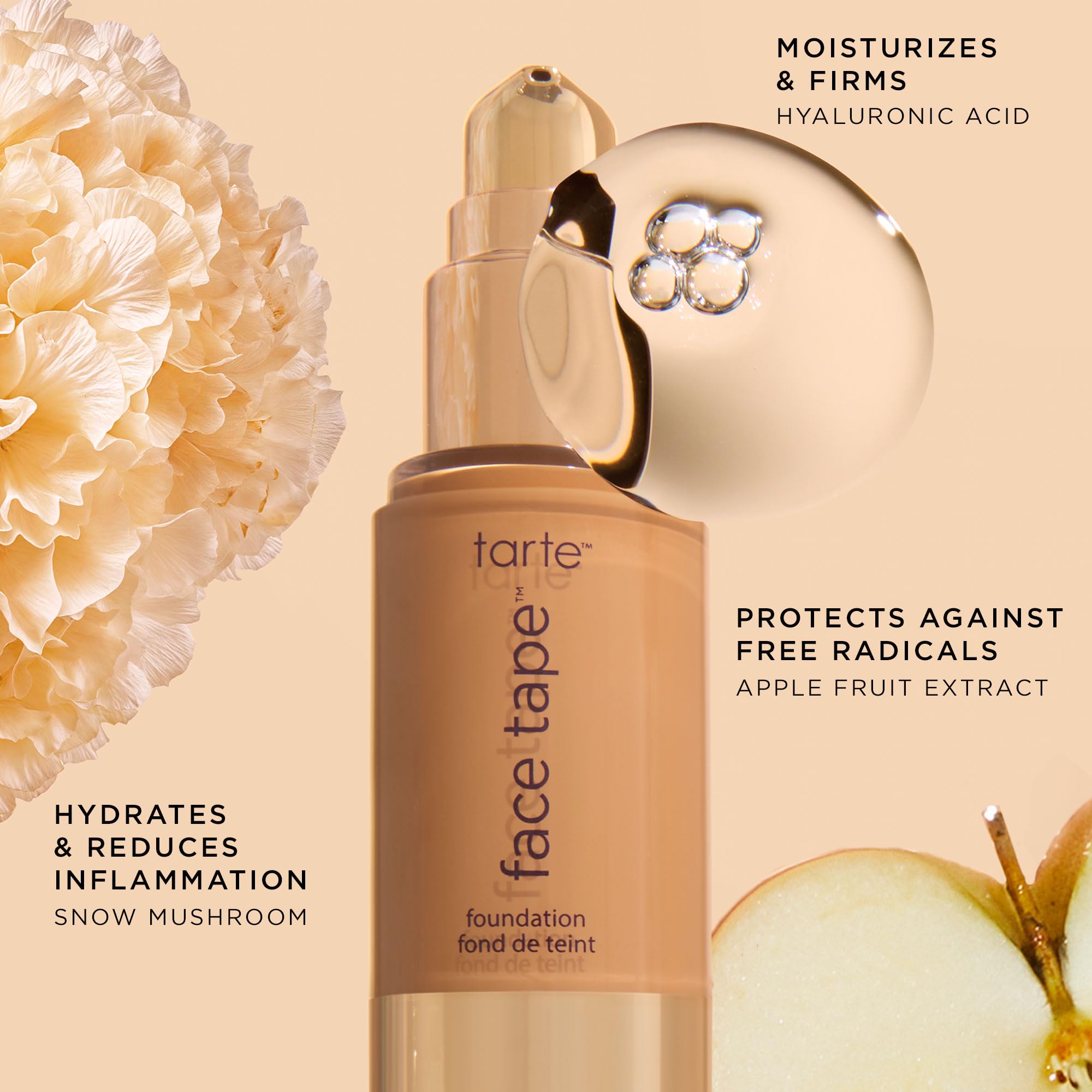tarte face tape foundation – Full-Coverage Waterproof Makeup, Hydrating & Smoothing, Natural Matte Finish for Transfer-Proof Comfortable Long-Wear Foundation, Vegan & Cruelty-Free, full size, 16N - Maple Wellness Supplements
