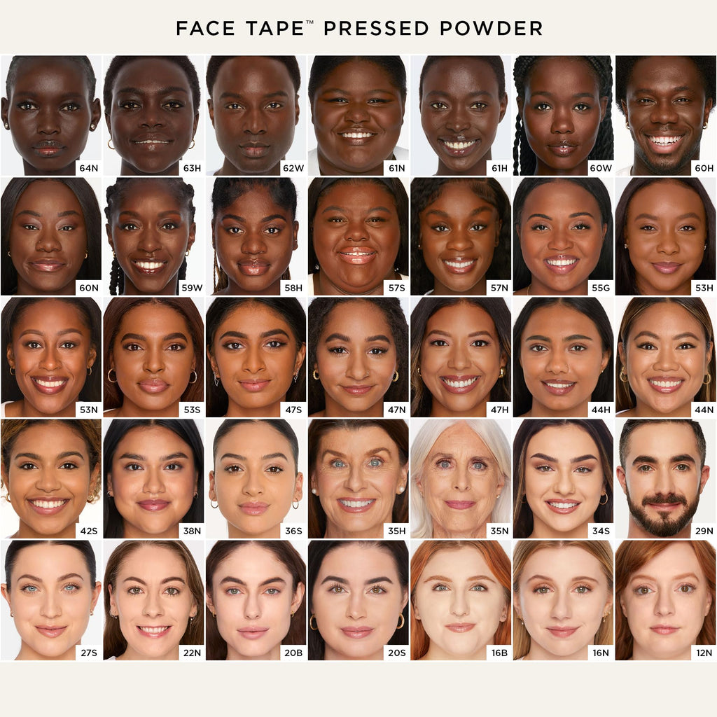 tarte face tape pressed powder – Medium-Coverage Waterproof Powder, Hyaluronic Acid & Peptides to Smooth & Set Makeup, Lightweight, Vegan & Cruelty-Free, full size, 20S light sand - TrustMedUSA