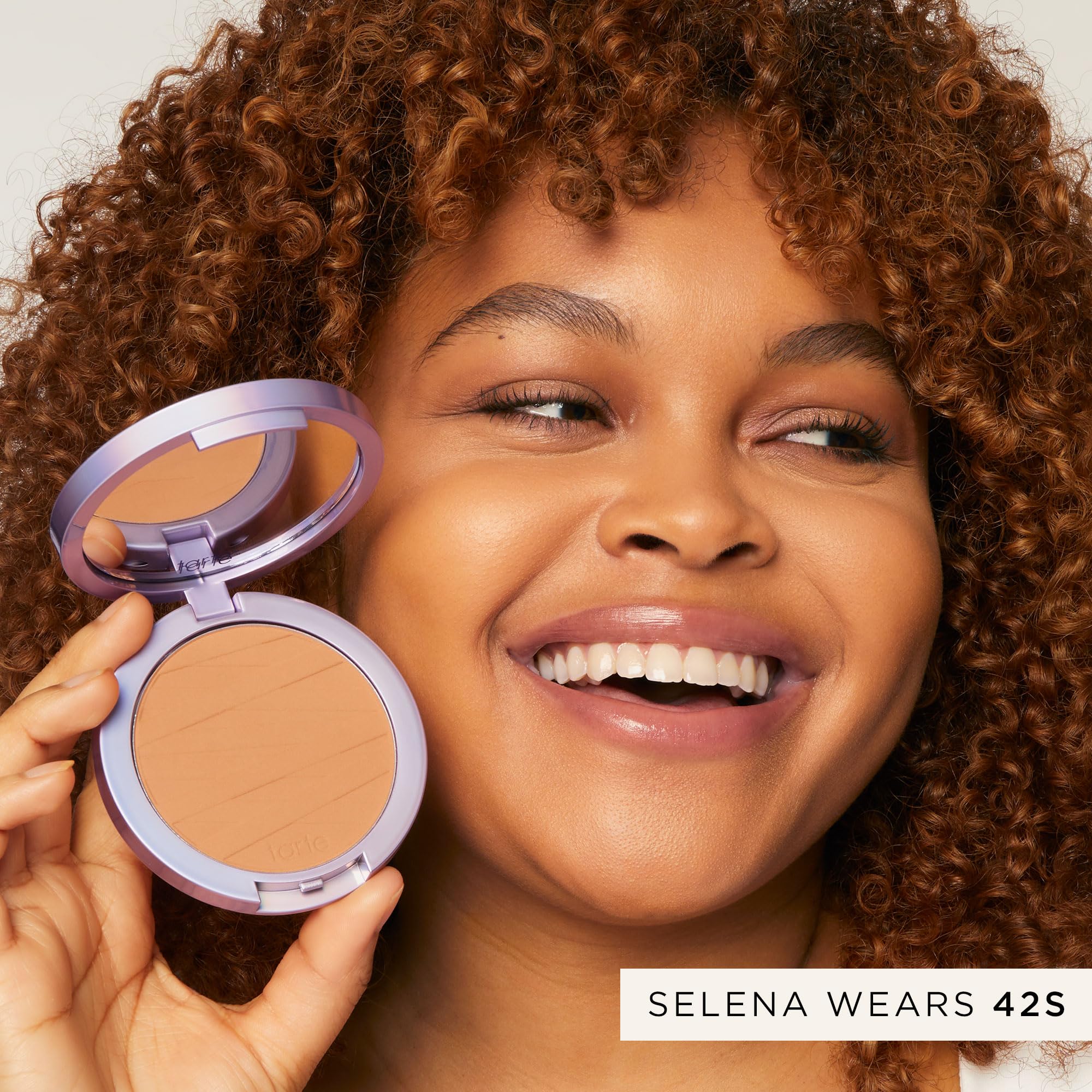 tarte face tape pressed powder – Medium-Coverage Waterproof Powder, Hyaluronic Acid & Peptides to Smooth & Set Makeup, Lightweight, Vegan & Cruelty-Free, full size, 20S light sand - TrustMedUSA
