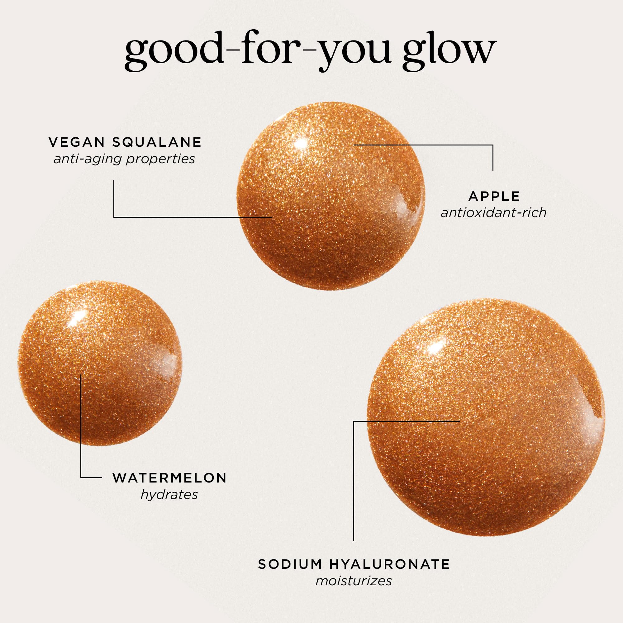 tarte key largo glow bronzing drops – Luminous Serum-Infused Liquid Bronzer with Vitamin E for Sun-Kissed Radiant Lightweight Hydration, Cruelty-Free, full size, champagne glow - TrustMedUSA
