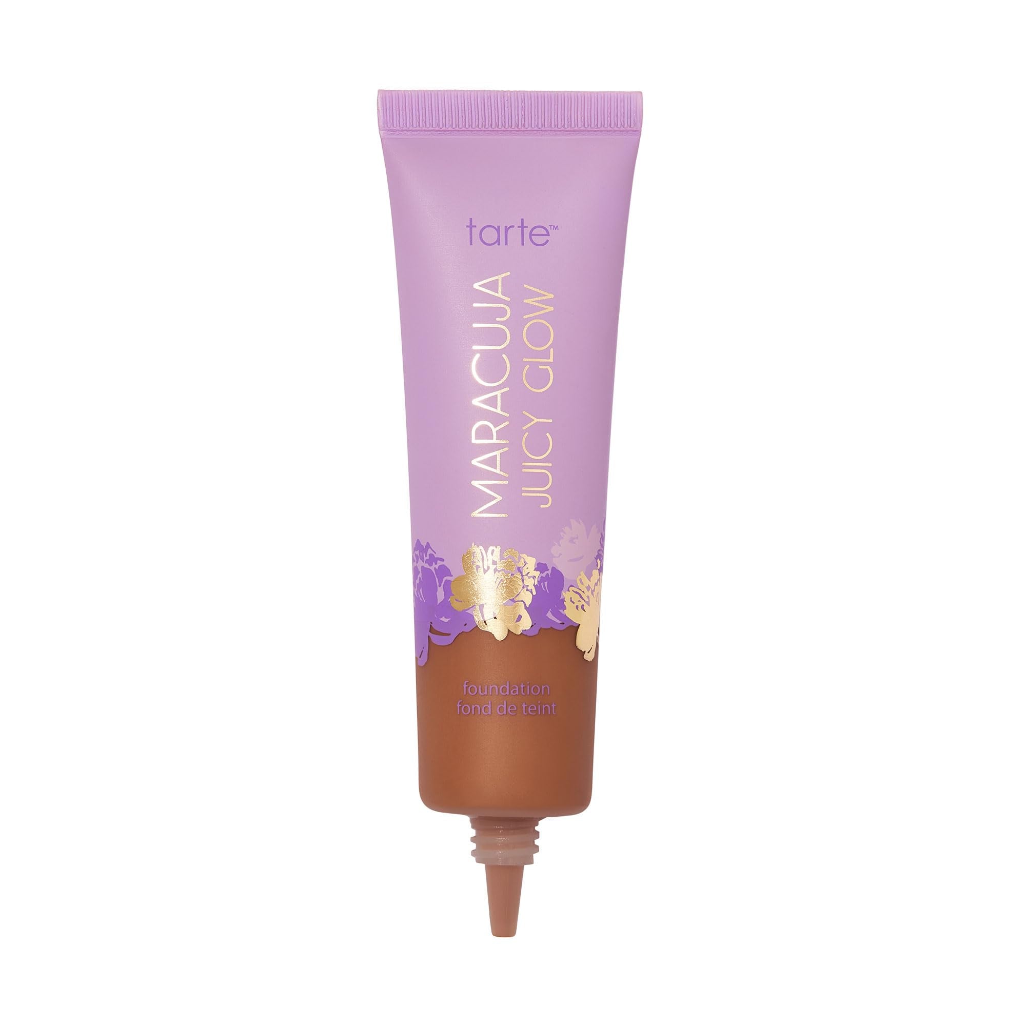 tarte maracuja juicy glow tint – Lightweight Tinted Moisturizer with Hyaluronic Acid for Radiant Skin, Buildable Medium Coverage, Waterproof, Vegan, Cruelty-Free, full size, 48N tan-deep neutral - Maple Wellness Supplements