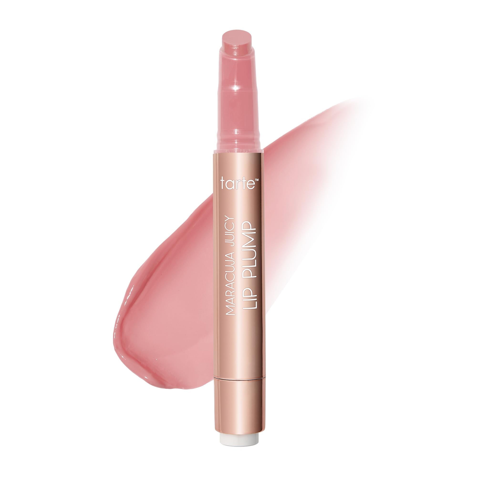 tarte maracuja juicy lip plump – Hydrating & Volumizing Lip Plumper Gloss Balm with Nourishing Hyaluronic Acid, Plumps & Moisturizes, Vegan & Cruelty-Free, full size, cherry blossom - TrustMedUSA