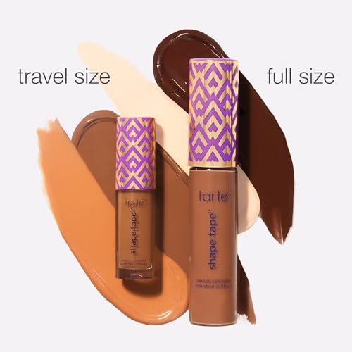 tarte Shape Tape Concealer – Full-Coverage Creaseless Soft Matte Finish, Brightening Under-Eye & Face Makeup, 16hr Longwear, Vegan & Cruelty-Free, Full Size, 16N fair-Light Neutral - TrustMedUSA