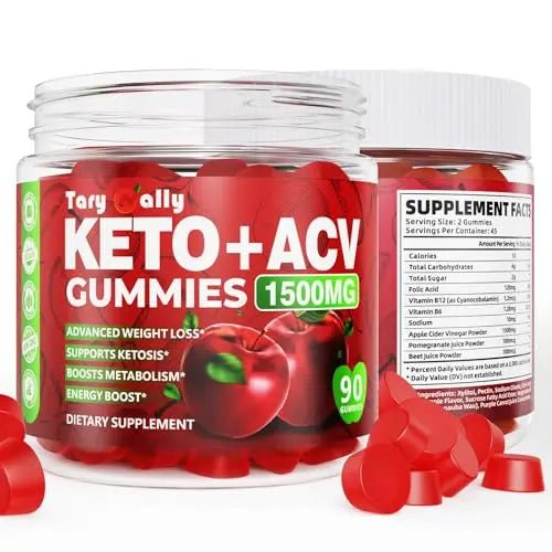 Tary Nally Keto ACV Gummies, 1500MG Advanced Keto Acv Gummies for Men & Women - TrustMedUSA