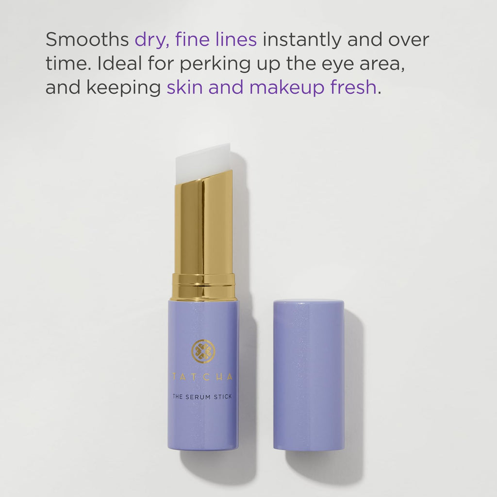 Tatcha The Serum Stick | Smooth Dry Fine Lines Instantly, Face & Eye Brightener Stick 8 G | 0.28 oz - TrustMedUSA