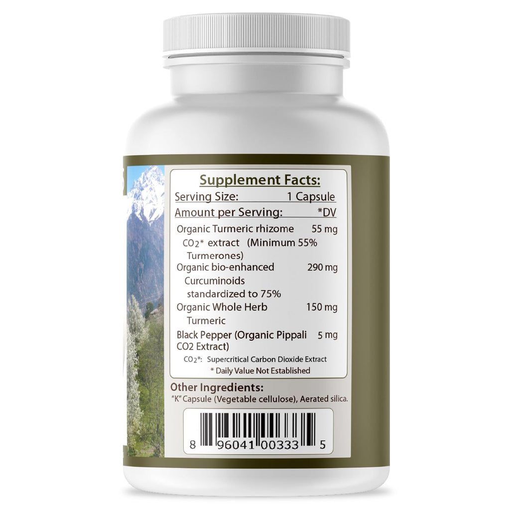 Tattva's Herbs Cardiopure Herbal Ayurvedic Supplement Vegetarian Capsules, Ashwagandha, Rauwolfia, & Arjuna Full Spectrum Co2 Extracts, Veggie Capsules, 240 Count, 25 Years of Premium Service - TrustMedUSA
