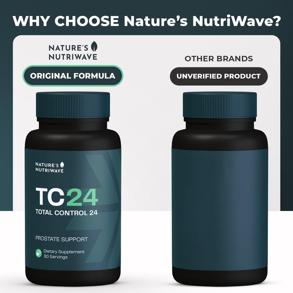 TC24 - Natural Supplement with Myrciaria Jaboticab, Lipophytol, Pygeum Africanum Extract & Boron | Non-GMO, Stimulant-Free, Easy-to-Take | Made in USA, GMP-Certified | 60 Capsules, 1 Month Supply - TrustMedUSA