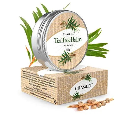 TEA TREE OIL BALM -100% All Natural | Great Cream for Soothing Irritations like Eczema - TrustMedUSA