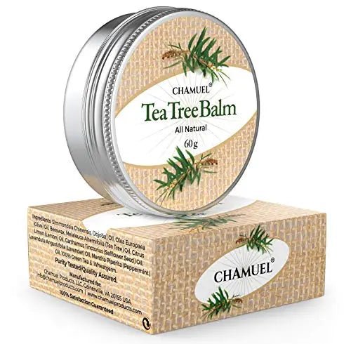 TEA TREE OIL BALM -100% All Natural | Great Cream for Soothing Irritations like Eczema - TrustMedUSA
