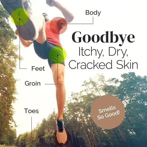 Tea Tree Oil Balm , Extra Strength, Pair Well with Jock Itch Cream, Spray, Athletes Foot - TrustMedUSA