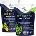 Tea Tree Oil & Citrus Detox Foot Soak with Epsom Salts - All Natural Salts for Post Workout - TrustMedUSA