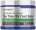 Tea Tree Oil Foot Balm | 2 oz | Moisturizes and Nourishes Dry Skin & Feet | Scientifically - TrustMedUSA