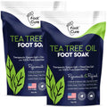Tea Tree Oil Foot Soak with Epsom Salt - Best Toenail Fungus Treatment, Athletes - TrustMedUSA