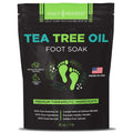 Tea Tree Oil Foot Soak with Epsom Salt - Made in USA - for Toenail Athletes Foot - TrustMedUSA