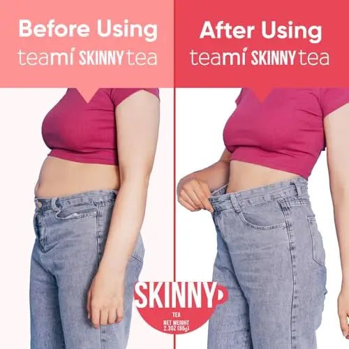 Teami Skinny Tea Supports Slimming and Colon Cleanse - Natural Detox Tea Helps - TrustMedUSA