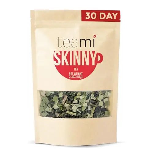Teami Skinny Tea Supports Slimming and Colon Cleanse - Natural Detox Tea Helps - TrustMedUSA