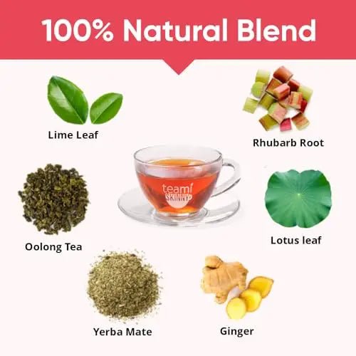 Teami Skinny Tea Supports Slimming and Colon Cleanse - Natural Detox Tea Helps - TrustMedUSA