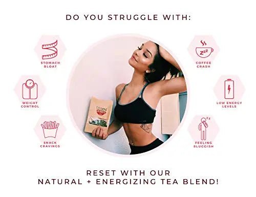 Teami Skinny Tea Supports Slimming and Colon Cleanse - Natural Detox Tea Helps - TrustMedUSA