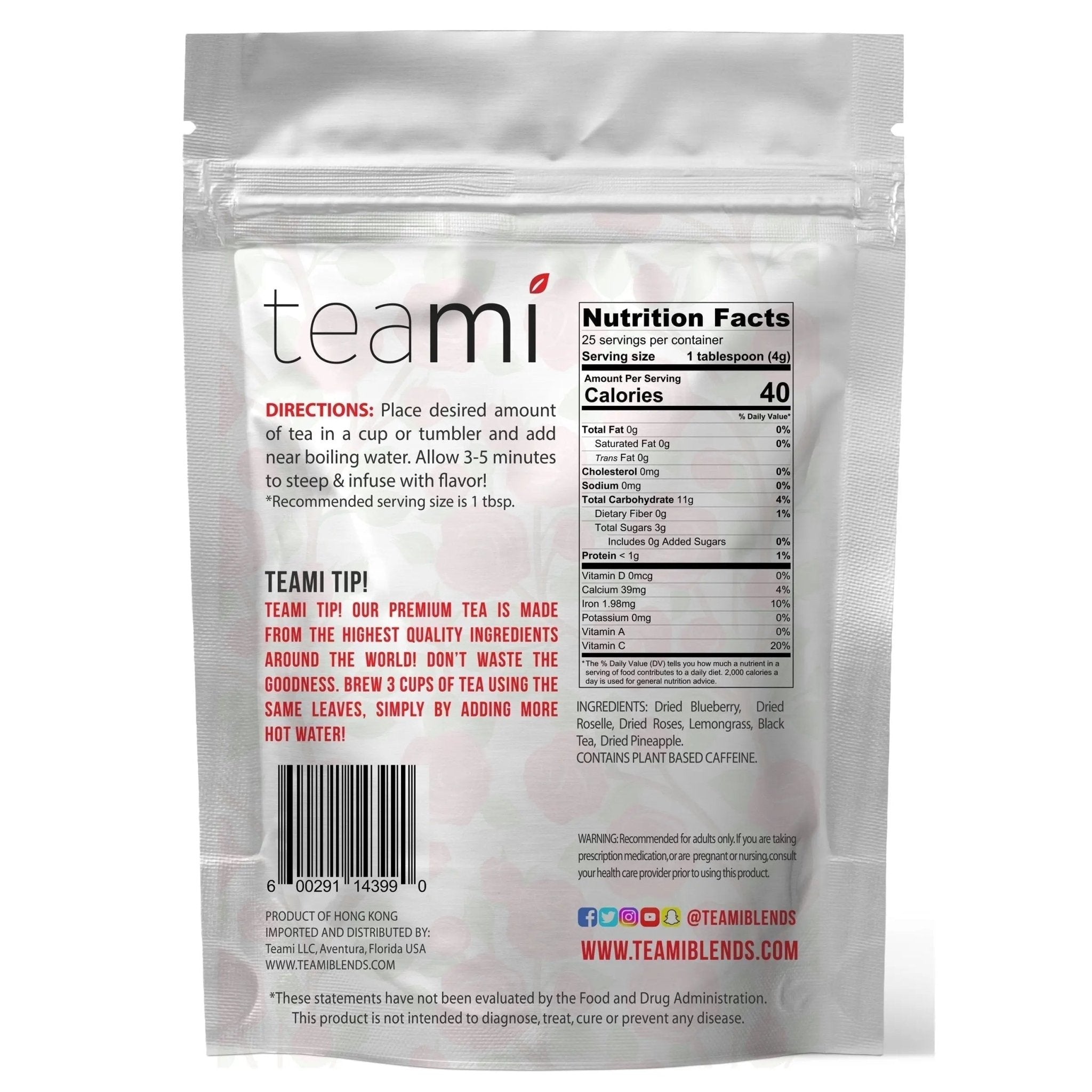 Teami Tea Collection (Bloom Rose Petal) - TrustMedUSA
