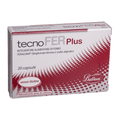 TECNOFER PLUS 30 mg Gluten And Lactose Free 20 Capsules Immune System Support - TrustMedUSA