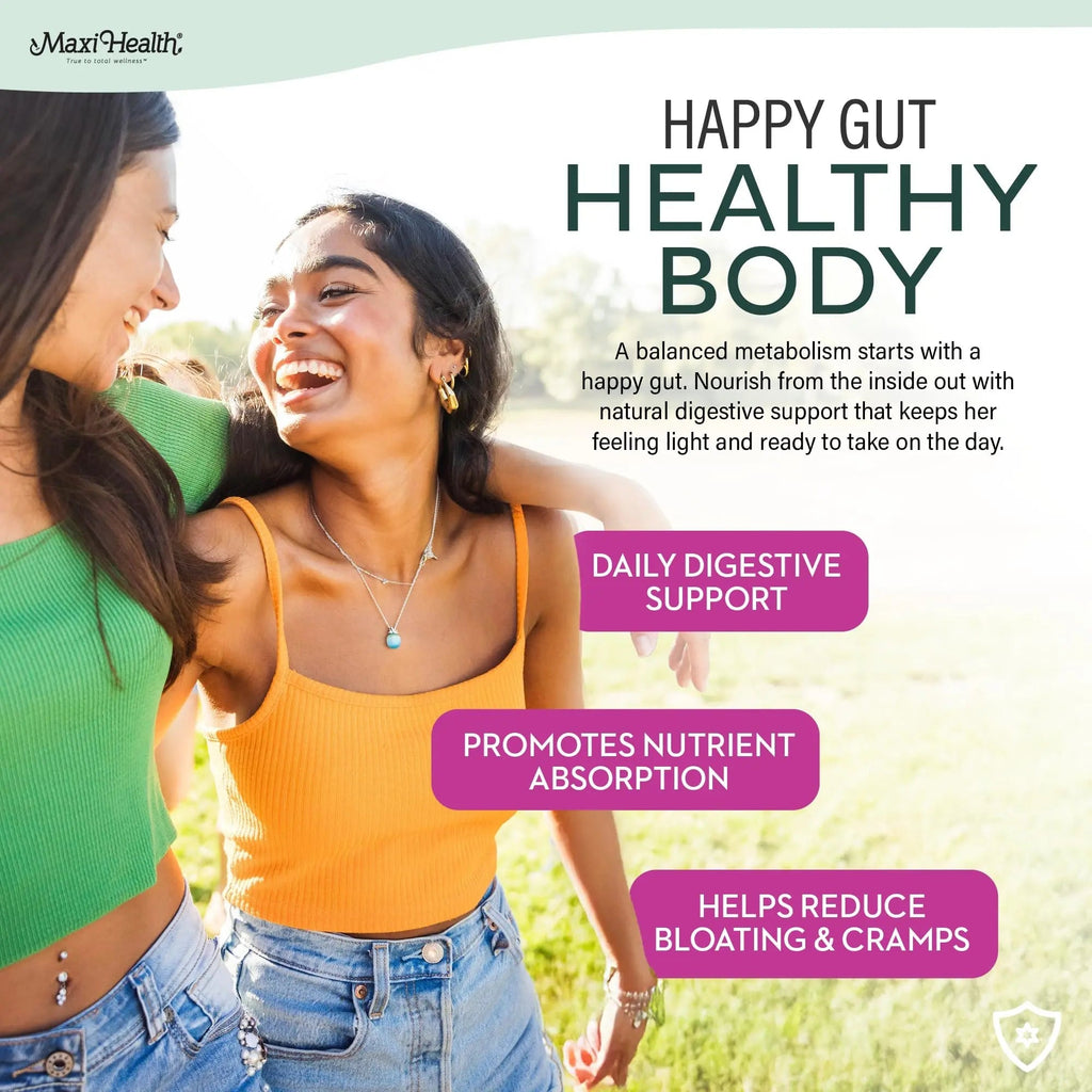 Teen Vitamins for Girls 12-17 - Teen Multivitamin D3, Iron, Calcium, Biotin, Zinc, Digestive Enzymes – Teenager Girl Multi Vitamins - TrustMedUSA